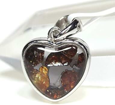 ハートの石 Amazon | [石流通センター] ペンダント ロシア産 パラサイト